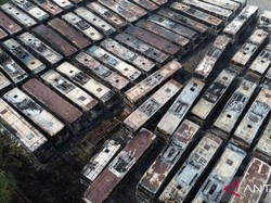 Total 50 Bus Hangus Terbakar di Pangkalan Cikarang, Penyebab Diselidiki