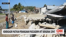 Kemendagri Pastikan Penanganan Pascagempa NTT Bergerak Cepat