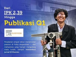 Cerita Fauzan Bangkit dari IP Dua Koma di ITB hingga Terbitkan Publikasi Q1