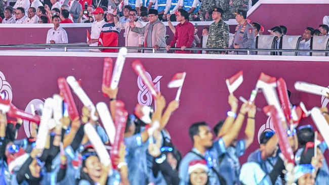 Pawai Karnaval Bersatu Nusantara Rayakan HUT ke-81 Kemerdekaan RI