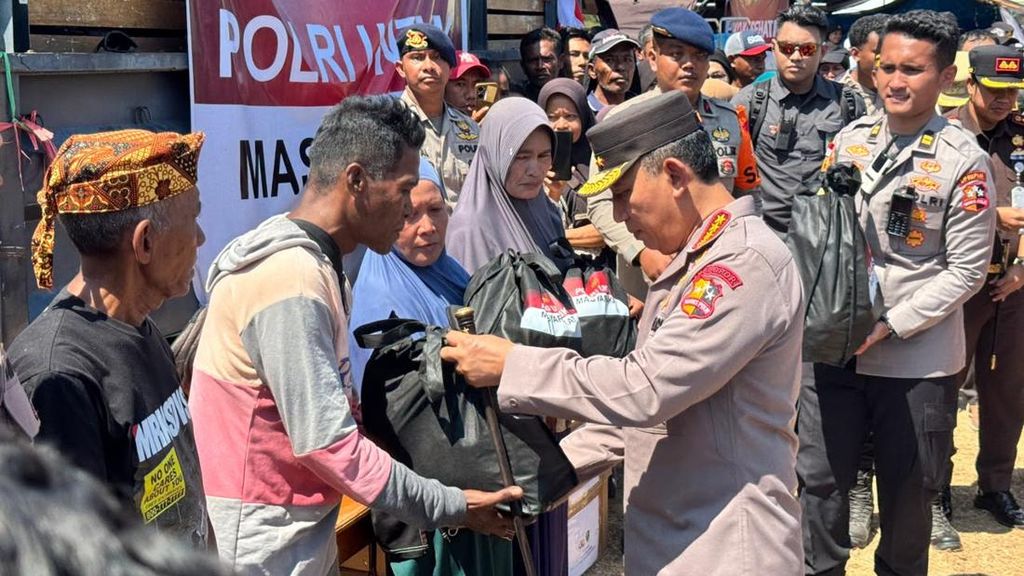 Gempa NTT, Kapolri Pastikan Keselamatan Warga Jadi Prioritas