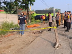 Pria Tanpa Identitas Tewas Pinggir Jalan Bandar Lampung, Ada Bekas Ban