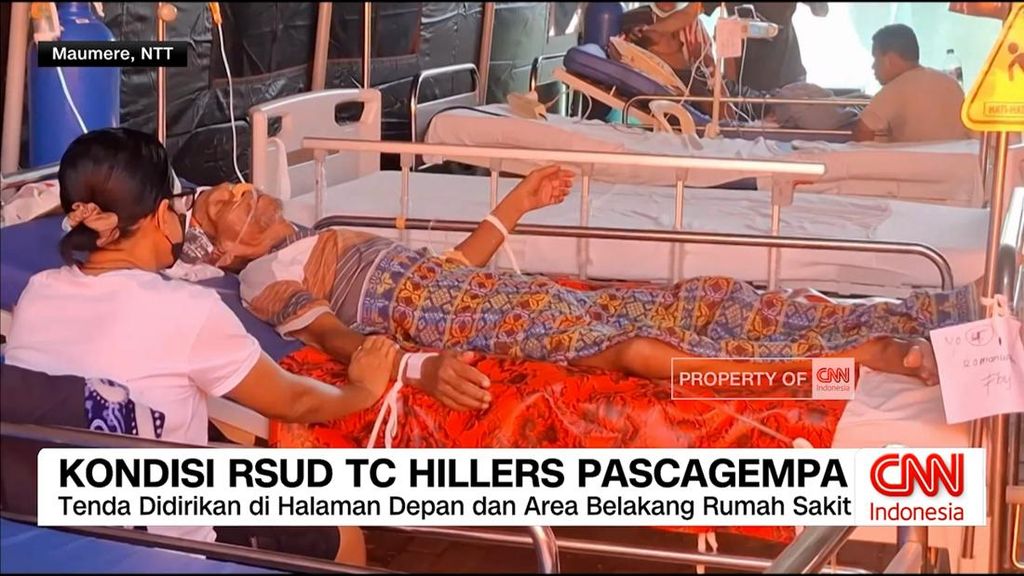 VIDEO: 3 Hari Pascagempa, RSUD TC Hillers Masih Rawat Pasien di Tenda