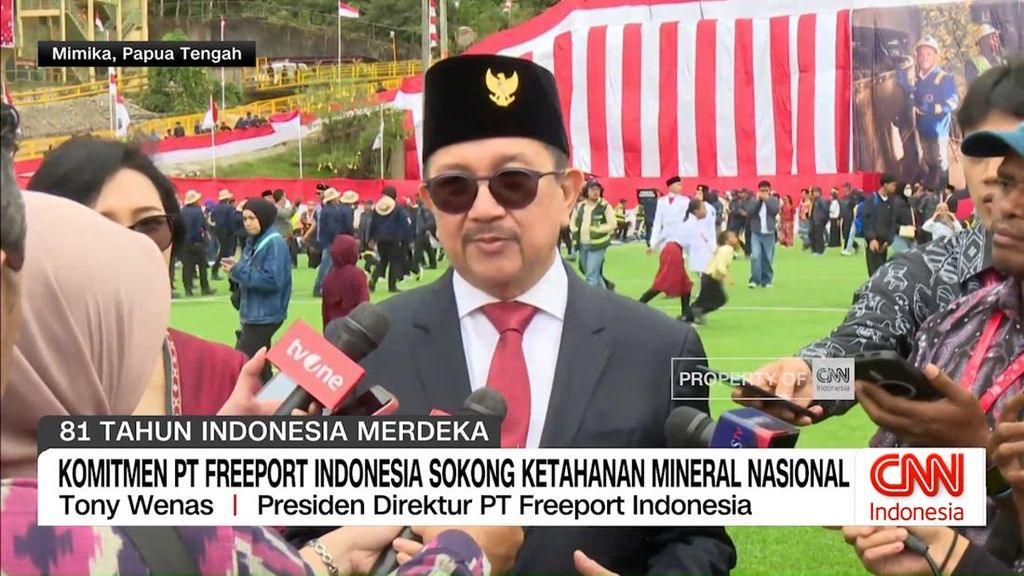 VIDEO: Komitmen PT Freeport Sokong Ketahanan Mineral Nasional
