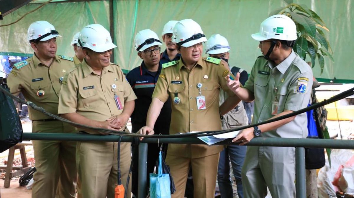 Pemkot Pakai Metode 'Jacking' Atasi Banjir Karang Tengah-Lebak Bulus