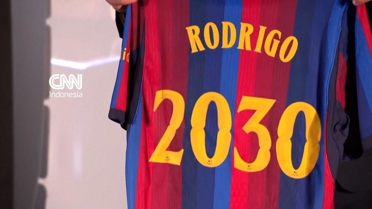Barcelona Resmi Rekrut Rodri, Jalin Kontrak hingga 2030
