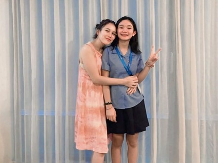 Momen Hari Pertama Bilqis Anak Ayu Ting Ting Jadi Anak SMP, Intip Potretnya