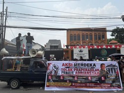 Massa Demo Lagi di PN Jaksel, Dorong Hakim Tolak Praperadilan Febrie Adriansyah