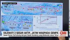 Dilewati 2 Sesar Aktif, Jatim Waspada Gempa