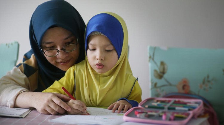 Ilustrasi Anak Mewarnai
