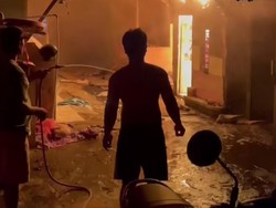 Rumah Produksi Garmen Ludes Terbakar gegara Lupa Matikan Kompor
