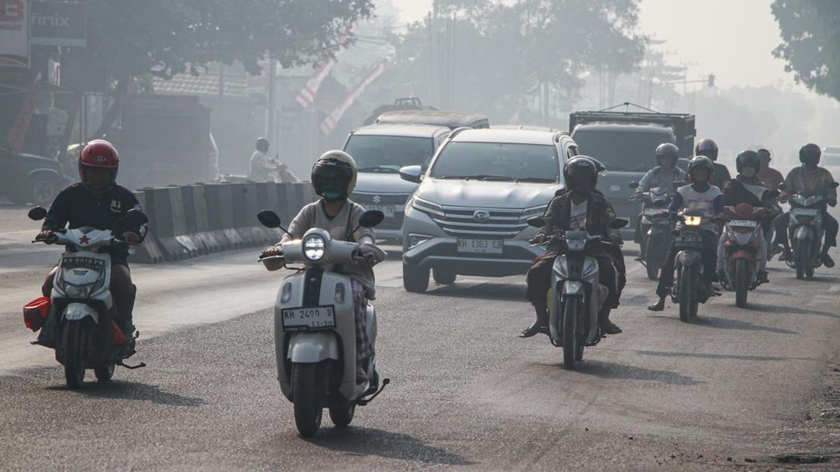 Warga Banjarbaru Kalsel Berbondong-bondong Ngungsi buntut Karhutla