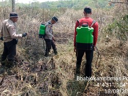 Jalankan Instruksi Kapolda, Polres OKU Timur Gencarkan Pencegahan Karhutla
