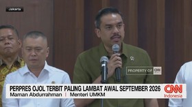 Perpres Ojol Terbit Paling Lambat Awal September 2026