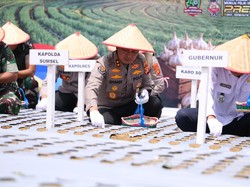 Polda Sumsel Perkuat Swasembada Pangan Lewat Budidaya Bawang Putih