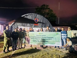 Program Pegadaian Peduli Salurkan Bantuan untuk Korban Gempa NTT