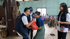 PT Pupuk Indonesia (Persero) melalui program Relawan Bakti BUMN (RBB) 2026 menghadirkan kegiatan tanggap bencana bagi masyarakat terdampak gempa bumi di Ruteng, Kabupaten Manggarai, Nusa Tenggara Timur (NTT).