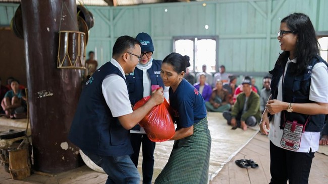 PT Pupuk Indonesia (Persero) melalui program Relawan Bakti BUMN (RBB) 2026 menghadirkan kegiatan tanggap bencana bagi masyarakat terdampak gempa bumi di Ruteng, Kabupaten Manggarai, Nusa Tenggara Timur (NTT).
