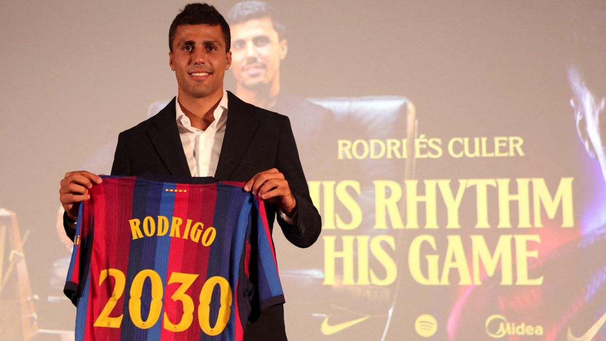 Rodri Resmi Gabung Barcelona, Real Madrid dan PSG Gigit Jari