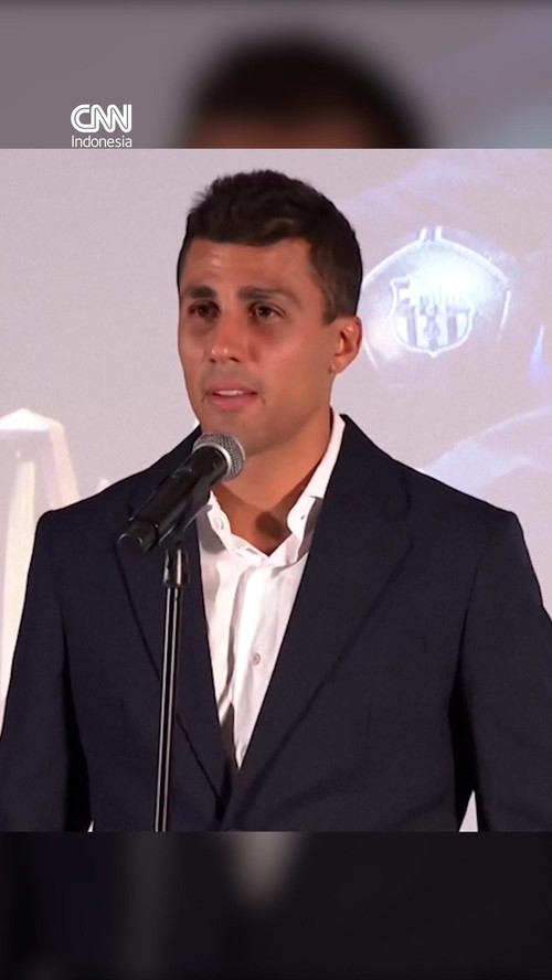 Kata-kata Rodri usai Resmi Dikontrak Barcelona