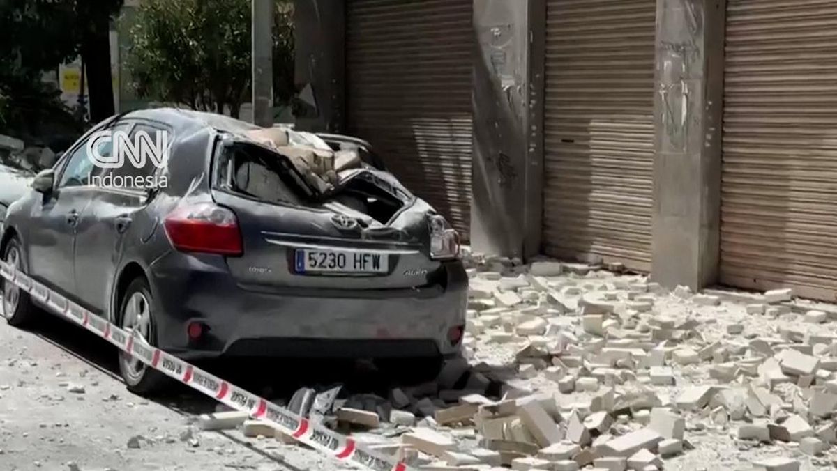 Gempa M4,7 Guncang Granada Spanyol, 3 Orang Luka Ringan