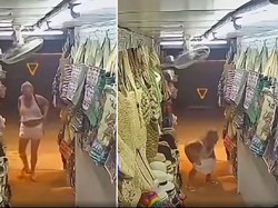 Ih, Jijik Banget! Turis Nakal Pipis Sembarangan di Depan Toko