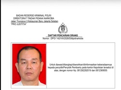 Bareskrim Buru Yuwanky Bandar Narkoba Kelab Malam yang Kabur ke Singapura