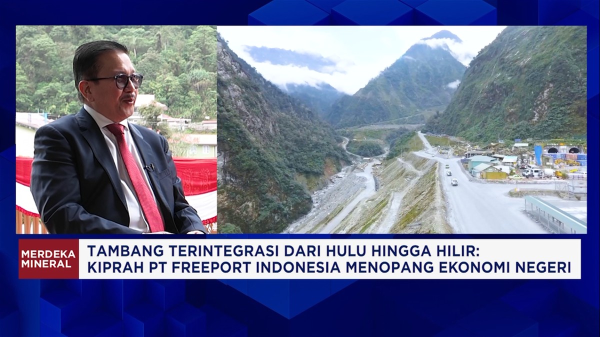 Video: Bocoran Bos Freeport Soal Smelter - Masa Depan Tambang PTFI