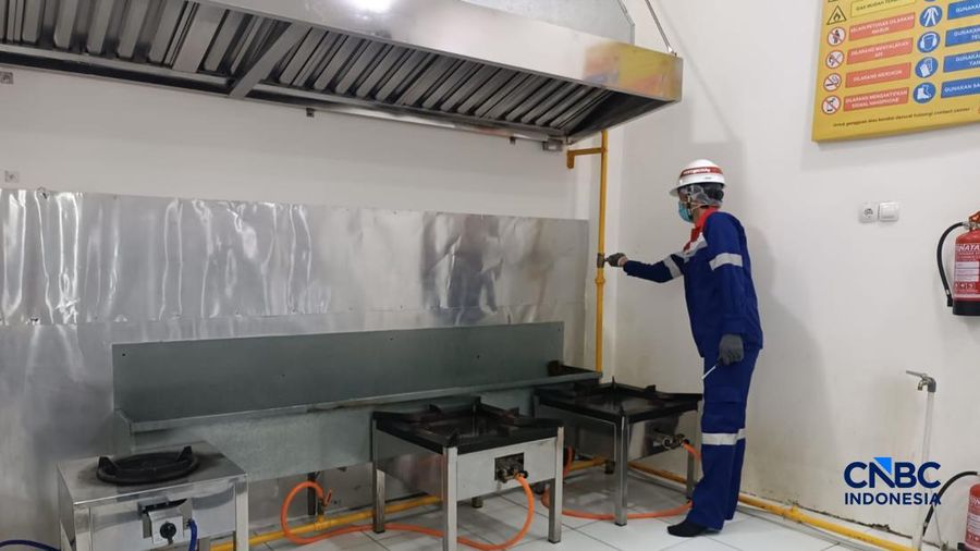 Dapur MBG mulai memanfaatkan CNG