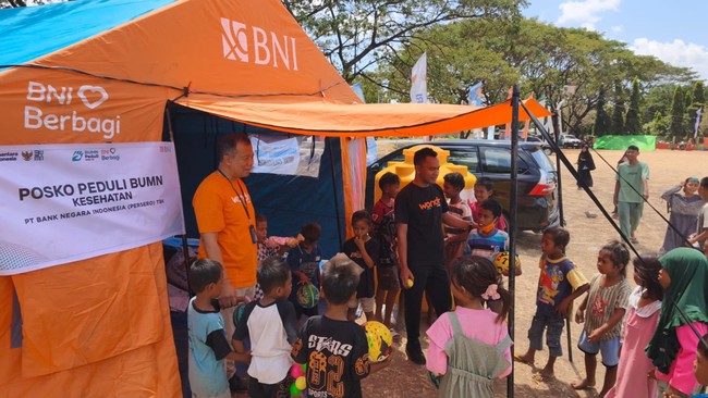 BNI Hadirkan Layanan Kesehatan Bagi Masyarakat Terdampak Bencana NTT