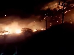 Kebakaran Bukit di Bolaang Mongondow Sulut Sudah 3 Hari Belum Padam