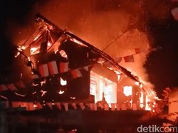 Rumah Lansia di Tasikmalaya Hangus Terbakar