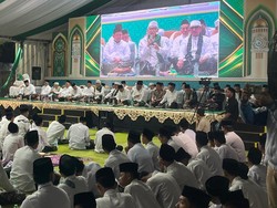 Ribuan Santri Istigasah Jelang Muktamar NU di PP Bahrul Ulum Jombang