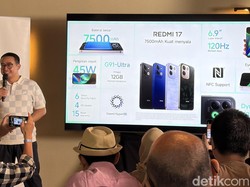 Harga dan Spesifikasi Redmi 17 di Indonesia, Baterai 7.500 mAh dan Lampu RGB