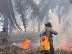 Polda Sumsel Gerak Cepat Padamkan Karhutla di OKI