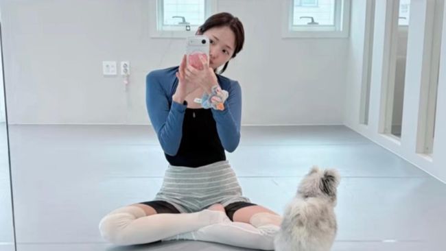 Cantik dan Anggun, Simak Potret Chae Soo Bin Saat Latihan Balet