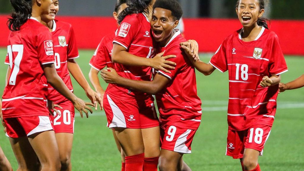 Hasil Kualifikasi Piala Asia Putri U-17: Indonesia Hajar Arab Saudi