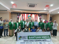 UMI Kirim Relawan Medis dan Obat-obatan Bantu Korban Gempa NTT