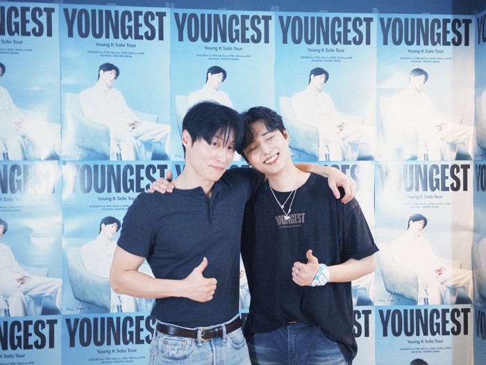 Untuk memberikan dukungan, Heo Nam Jun menghadiri konser solo sahabatnya Young K &lsquo;YOUNGEST&rsquo; pada Jumat, (14/8) lalu./ Foto: instagram.com/namjun0609