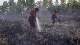 Kementerian PU kerahkan pompa dan peralatan untuk tangani kekeringan dan karhutla di Kalimantan Barat. Dukungan distribusi air bersih juga disiapkan.