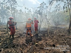 Karhutla di OKI Capai 85 Hektare, Satgas Gabungan Upayakan Pemadaman