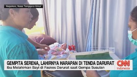 Gempita Serena, Lahirnya Harapan di Tenda Darurat