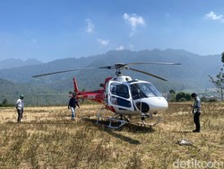 Water Bombing Dikerahkan Padamkan Kebakaran Arjuno-Welirang