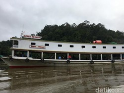 Mahakam Surut dan Longboat Tak Bisa ke Long Apari, Jalan Darat Banyak PR-nya