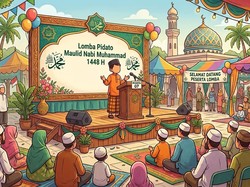 4 Contoh Ceramah Maulid Nabi Muhammad SAW 2026, Lengkap dengan Dalil