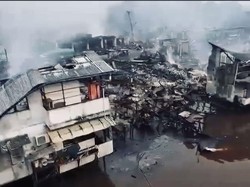 Update Kebakaran Pasar Sungai Duri Bengkayang: 50 Ruko-39 KK Terdampak