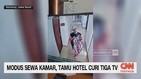 Modus Sewa Kamar, Tamu Hotel Curi Tiga TV