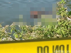 Pria Tewas Mengambang di Sungai Tarik Sidoarjo, Wajah Penuh Lebam