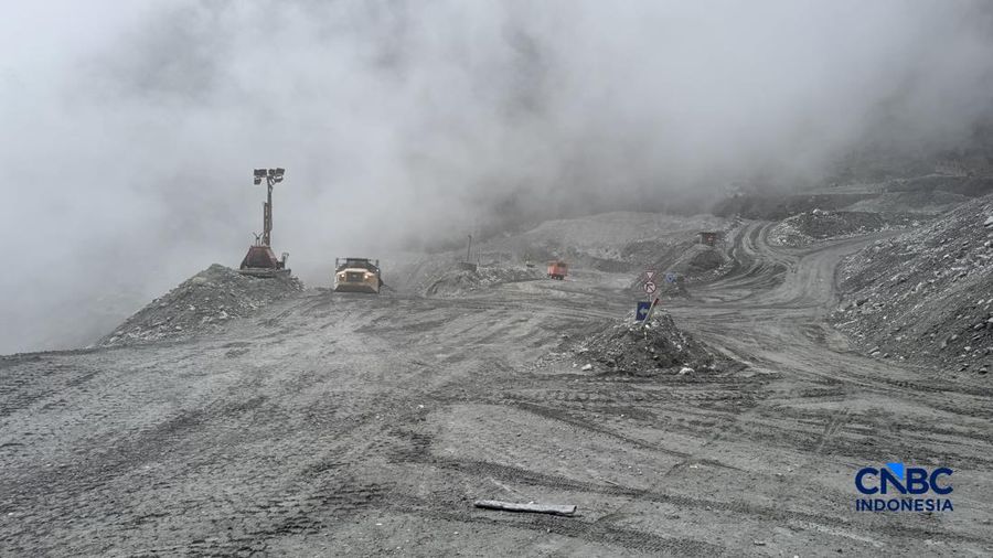 PT Freeport Indonesia (PTFI) mempunyai area pertambangan tembaga terbesar di dunia.