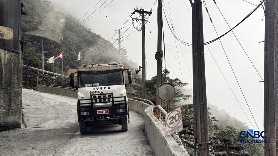PT Freeport Indonesia (PTFI) mempunyai area pertambangan tembaga terbesar di dunia.